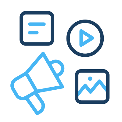 Marketing campaign icon